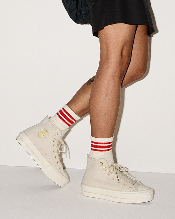 Chuck Taylor All Star Lift Platform Glam Leather