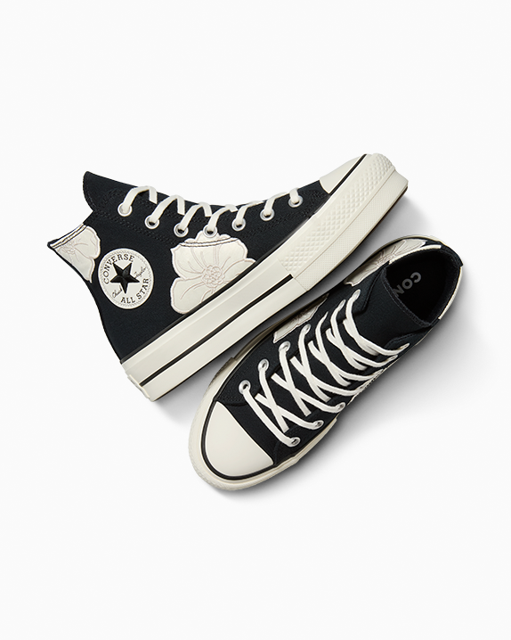 Chuck Taylor All Star Lift Platform Flowers