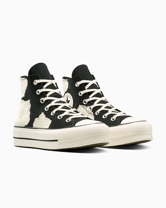 Chuck Taylor All Star Lift Platform Flowers