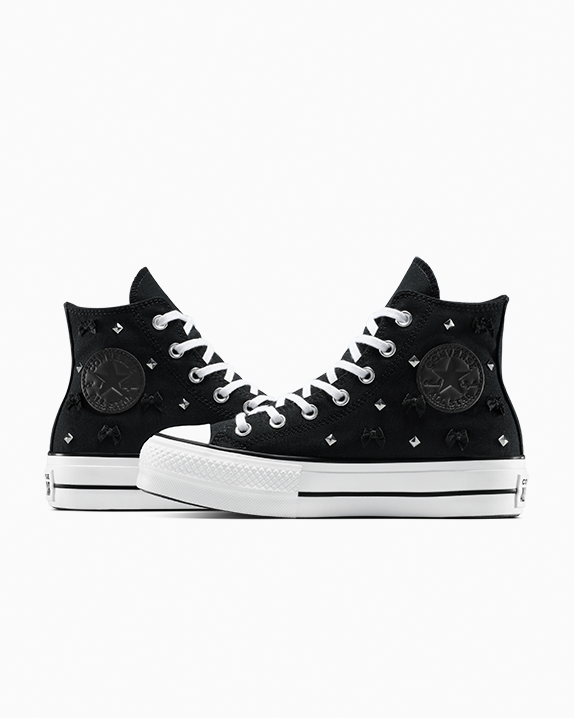 Chuck Taylor All Star Lift Platform Bows & Studs