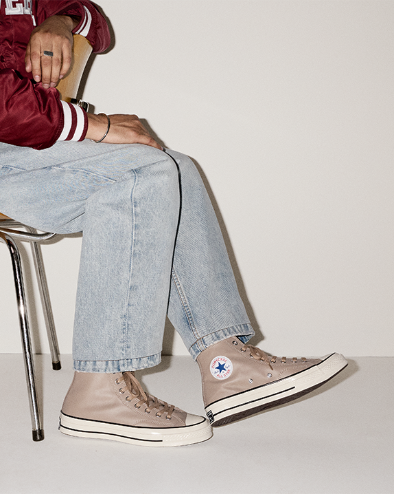 Chuck 70 Leather High Top