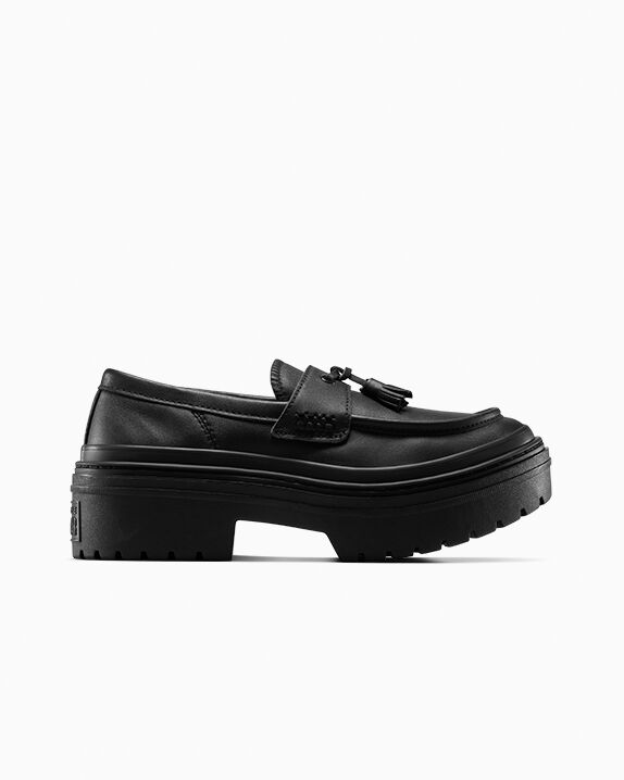 Chuck Taylor All Star Lugged Heel Loafer Platform Leather Low Top