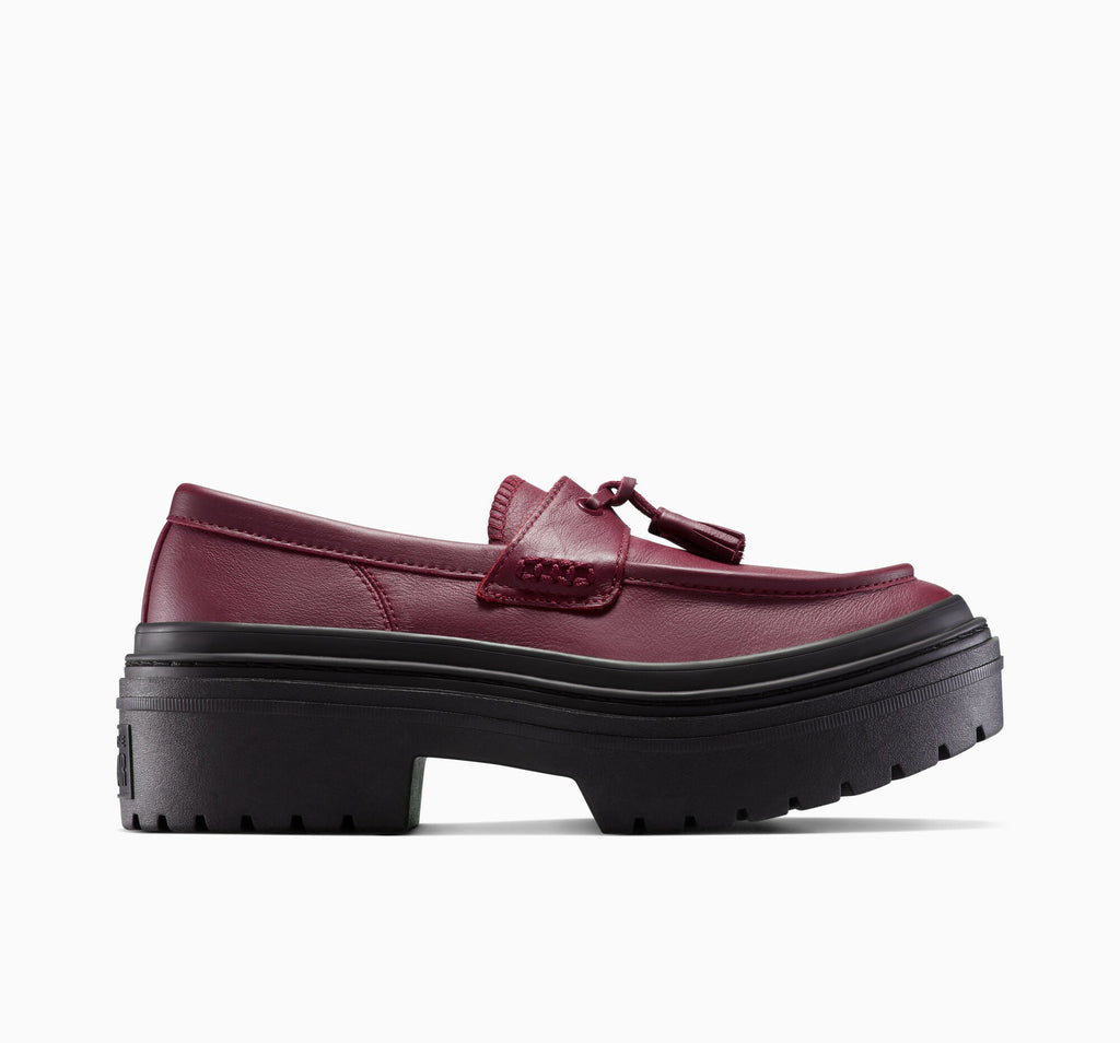Chuck Taylor All Star Lugged Heel Loafer Platform Leather Low Top