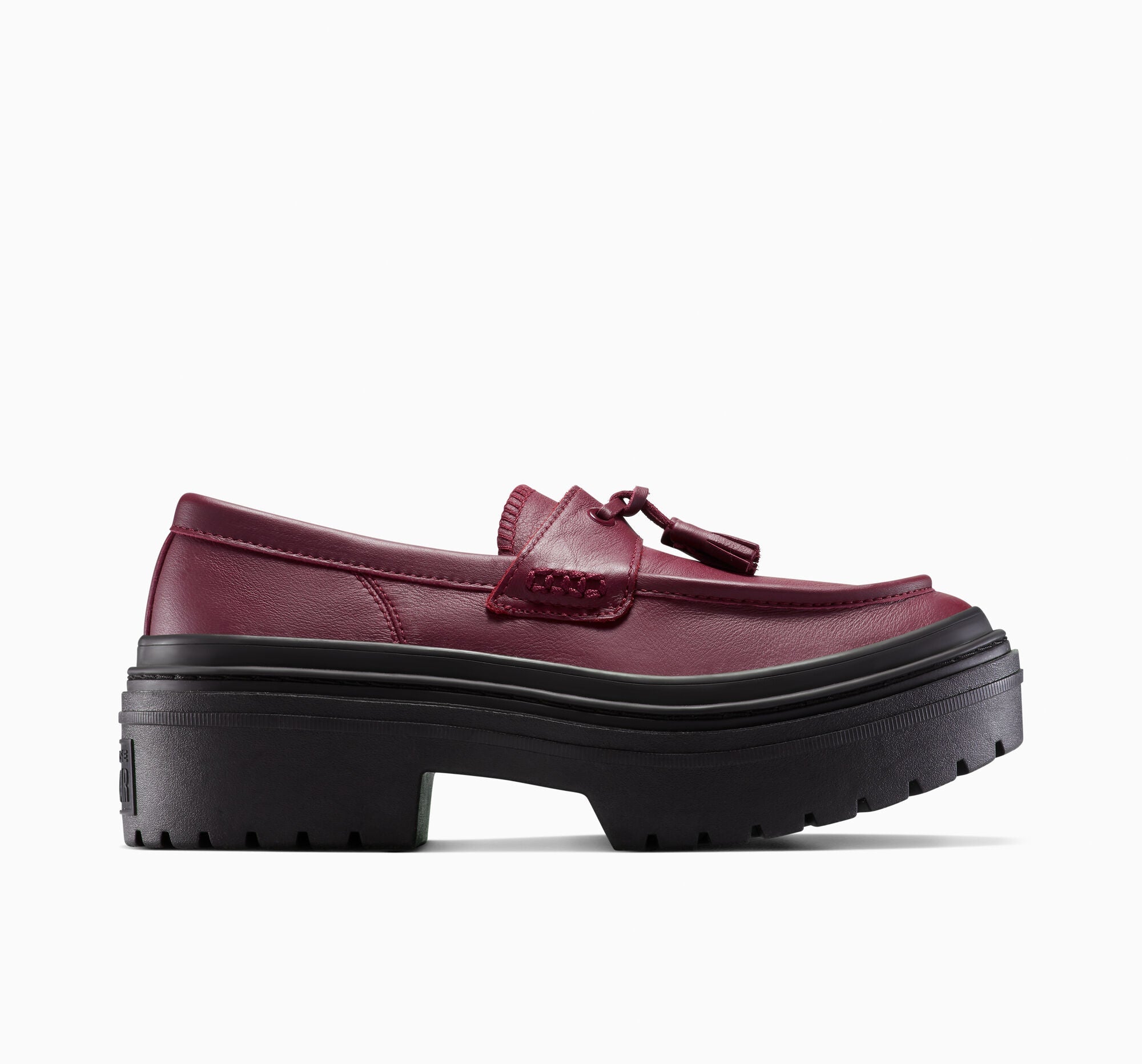 Chuck Taylor All Star Lugged Heel Loafer Platform Leather Low Top