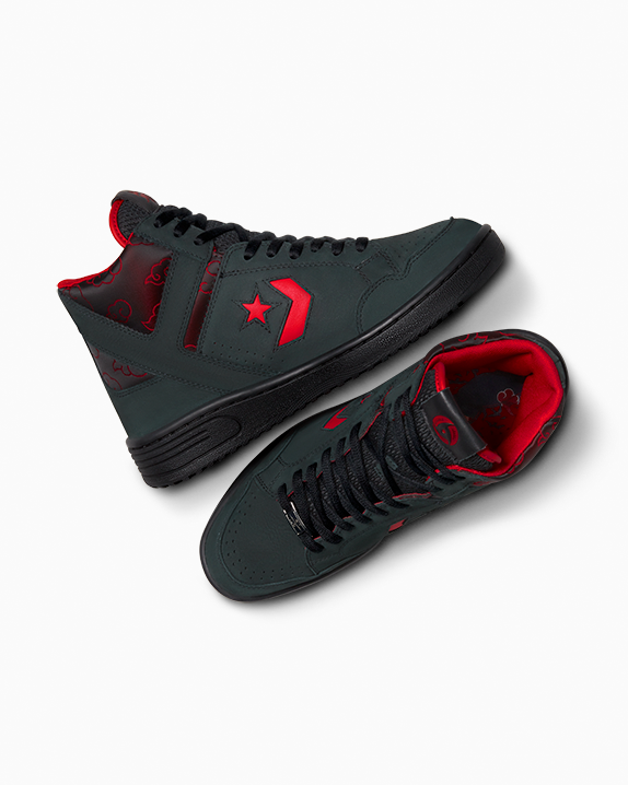 Converse x NARUTO SHIPPUDEN Itachi Weapon Mid Top