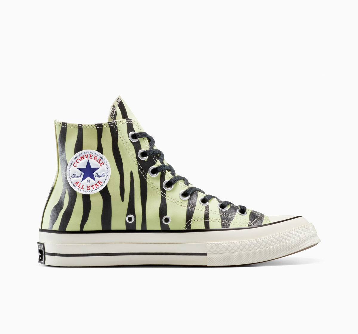 Chuck 70 Glow-In-The-Dark Zebra Print High Top