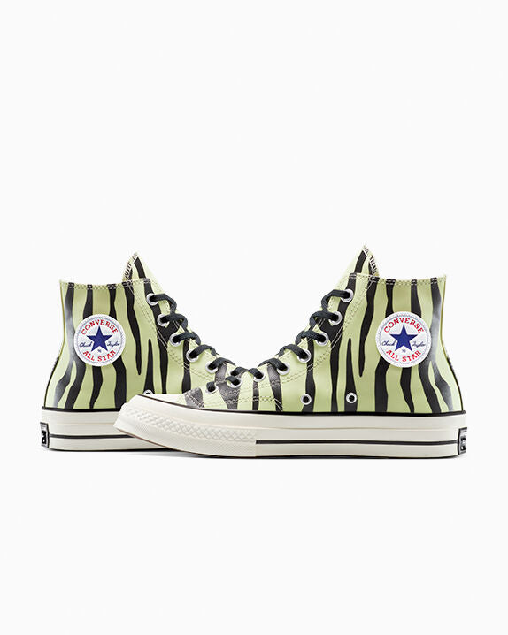 Chuck 70 Glow-In-The-Dark Zebra Print High Top
