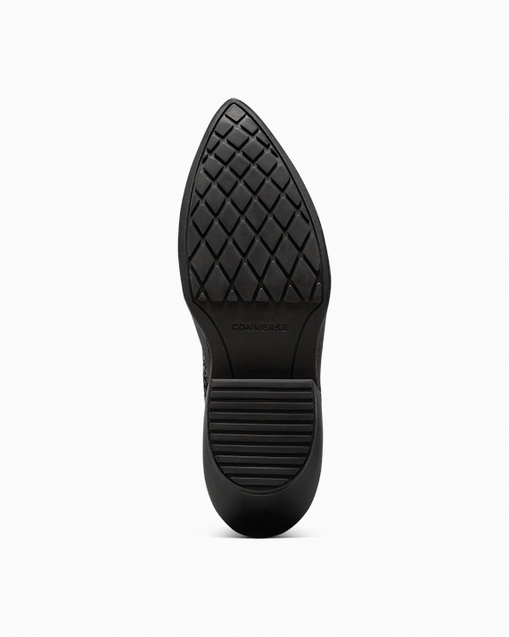 Chuck 70 De Luxe Pointed Platform Woven Leather