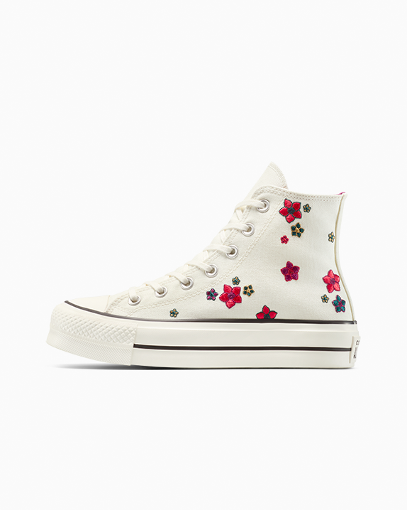 Chuck Taylor All Star Lift Platform Flowers