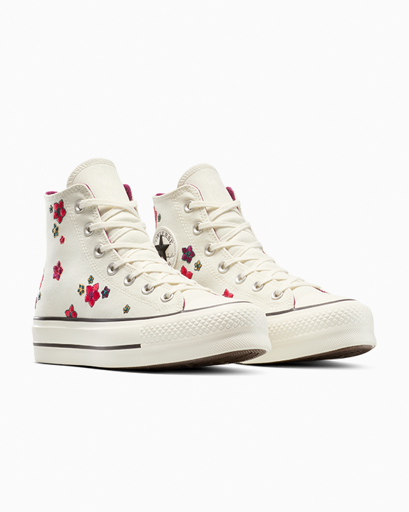 Chuck Taylor All Star Lift Platform Flowers