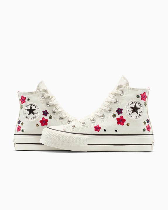 Chuck Taylor All Star Lift Platform Flowers