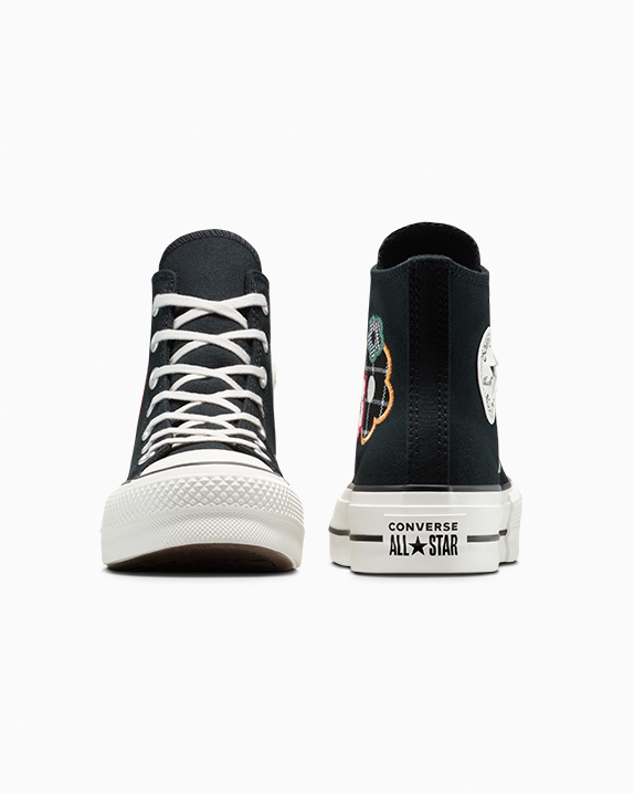 Chuck Taylor All Star Lift Platform Floral Patchwork