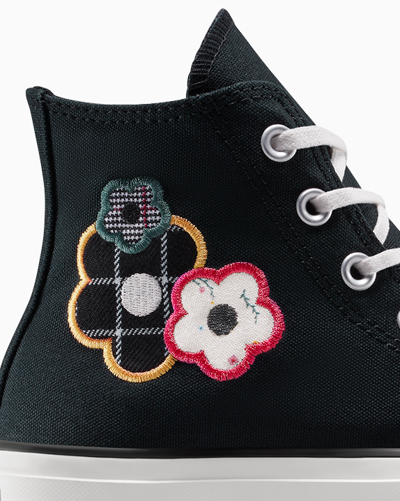 Chuck Taylor All Star Lift Platform Floral Patchwork