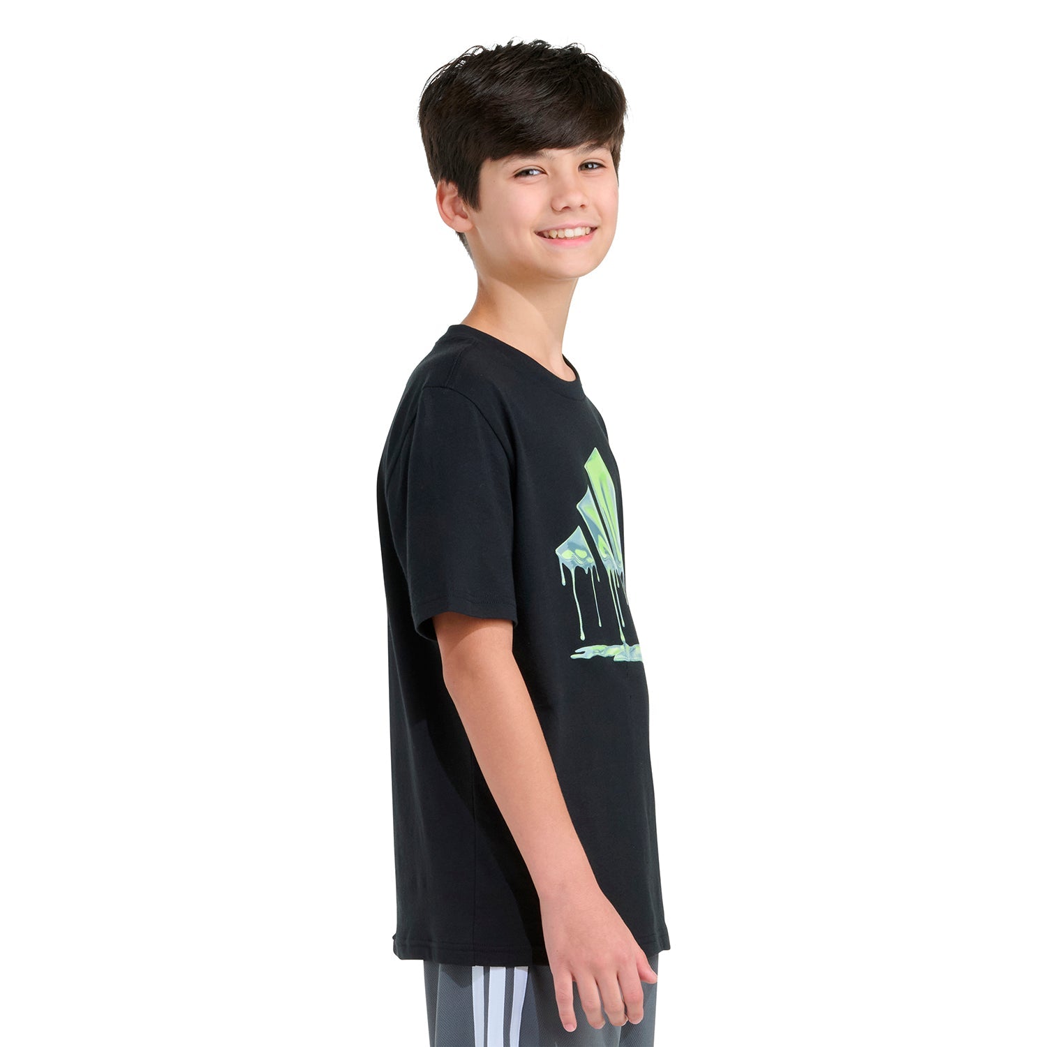 Chrome Drip Logo Tee - Youth