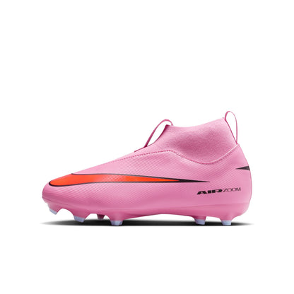 Nike Jr. Mercurial Superfly 10 Academy Little/Big Kids' Multi-Ground High-Top Soccer Cleats