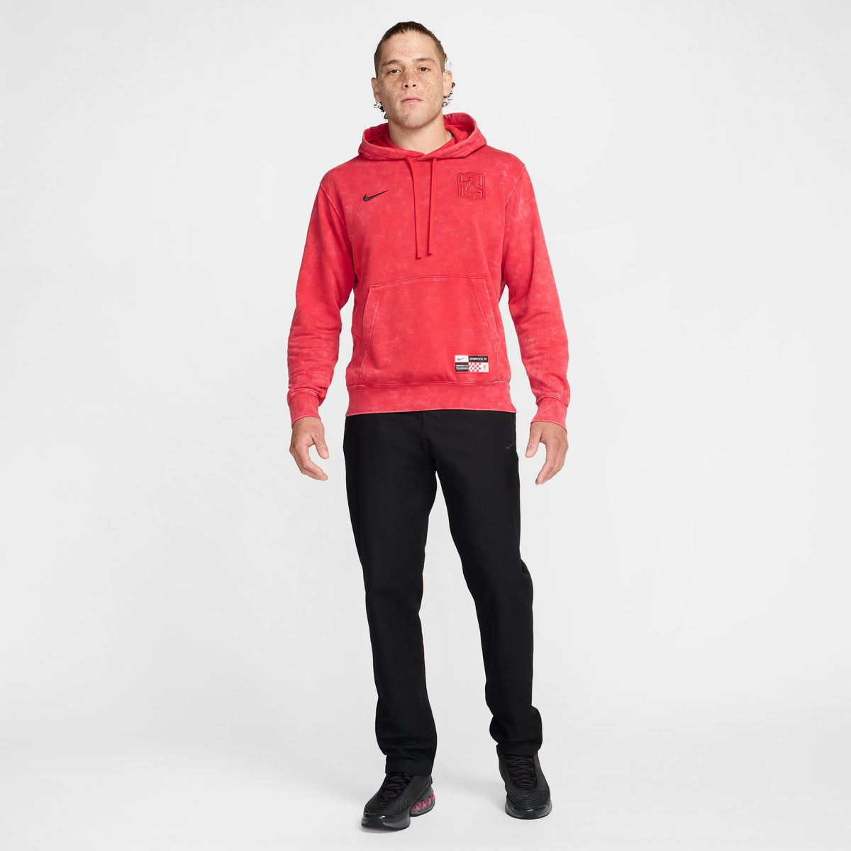 Nike Liverpool FC Club Third Men's Soccer French Terry Pullover Hoodie
