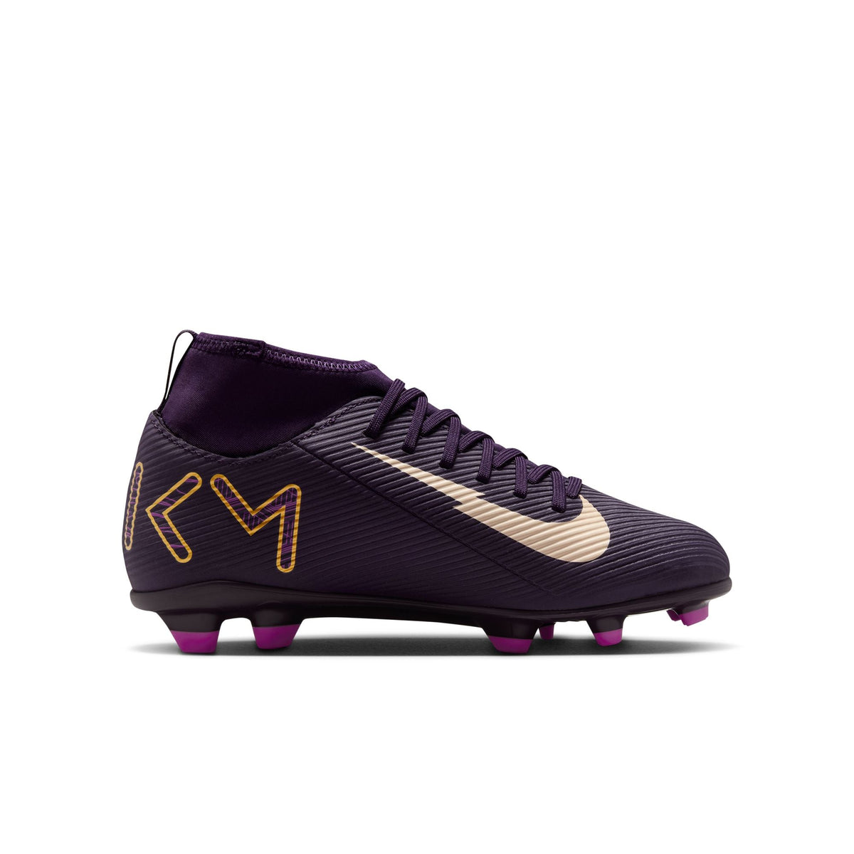 Nike Jr. Mercurial Superfly 10 Club "Kylian Mbappé" Little/Big Kids' MG High-Top Soccer Cleats