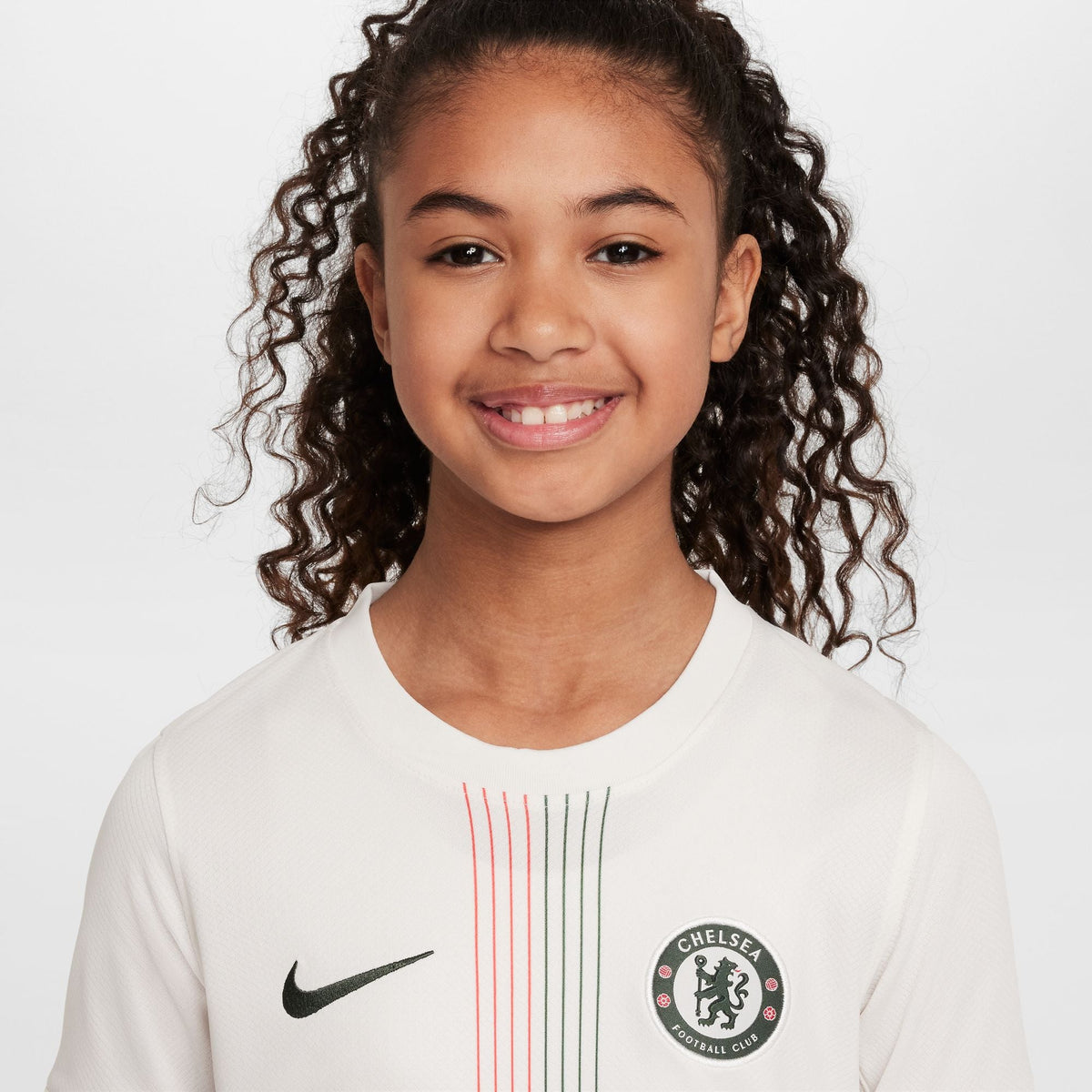 Nike Chelsea FC 2025/26 Stadium Away Big Kids' Dri-FIT Soccer Replica Jersey
