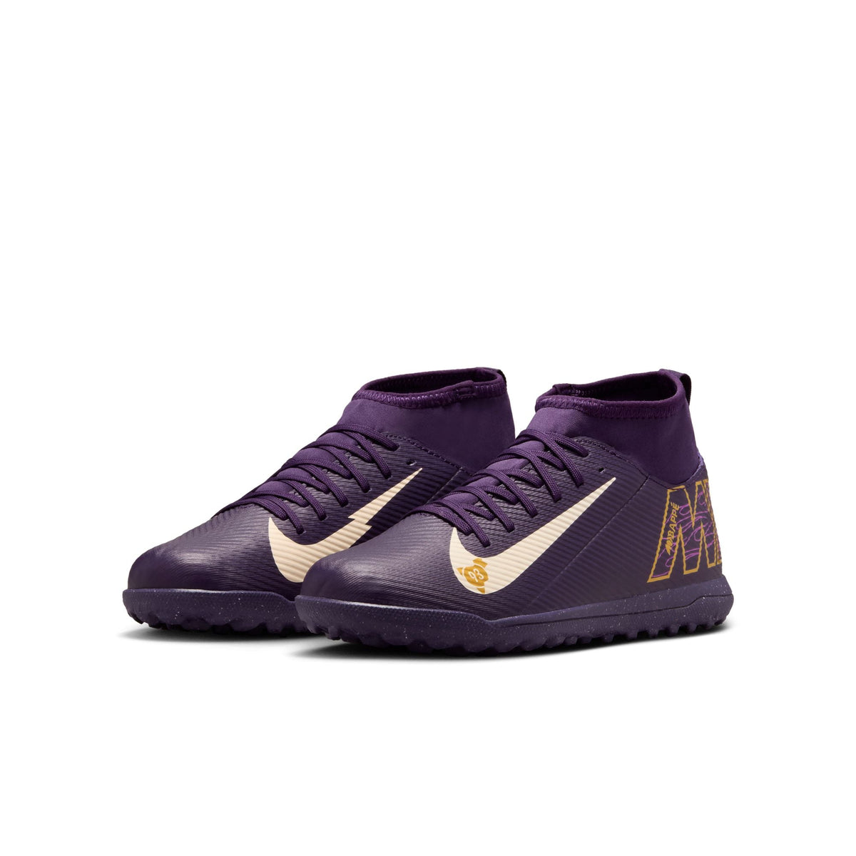 Nike Jr. Mercurial Superfly 10 Club "Kylian Mbappé" Big Kids' TF High-Top Soccer Shoes