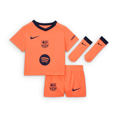 Nike FC Barcelona 2025/26 Stadium Third Baby/Toddler Total 90 Soccer Replica 3-Piece Kit