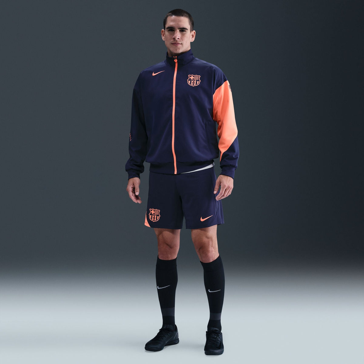 Nike FC Barcelona Strike Third Men's Dri-FIT Total 90 Soccer Anthem Jacket