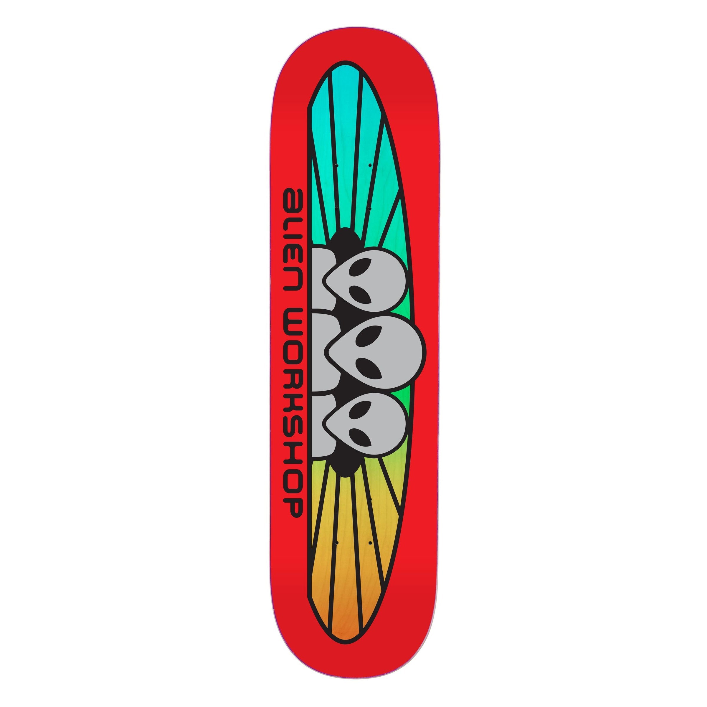 Alien Workshop Skateboard Deck RGB Spectrum Red 8.5" x 32.5"