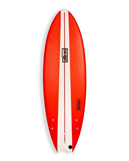 Sprout Softboard 5'4 - Red/White
