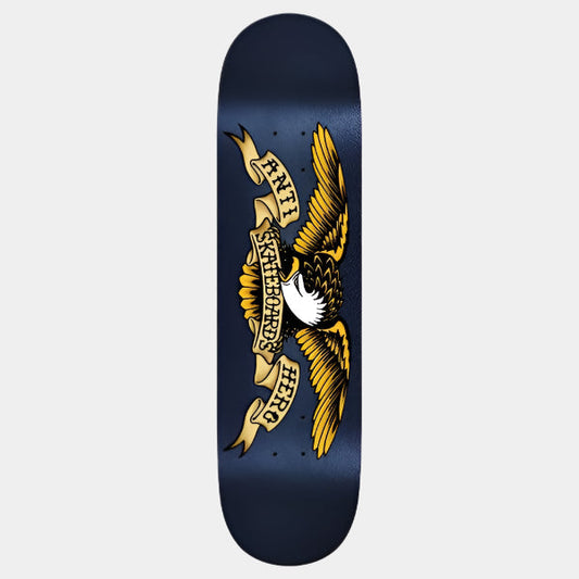 Anti Hero Easy Rider Classic Eagle Deck 8.5" Navy Glitter