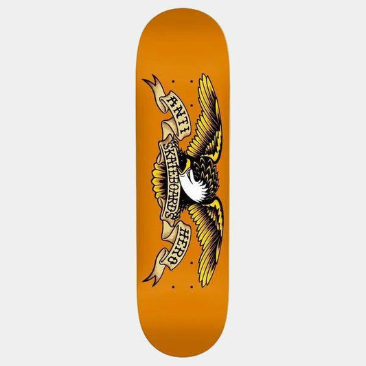 Anti Hero Skateboards Eagle DBX Basalt Deck 8.75" Orange