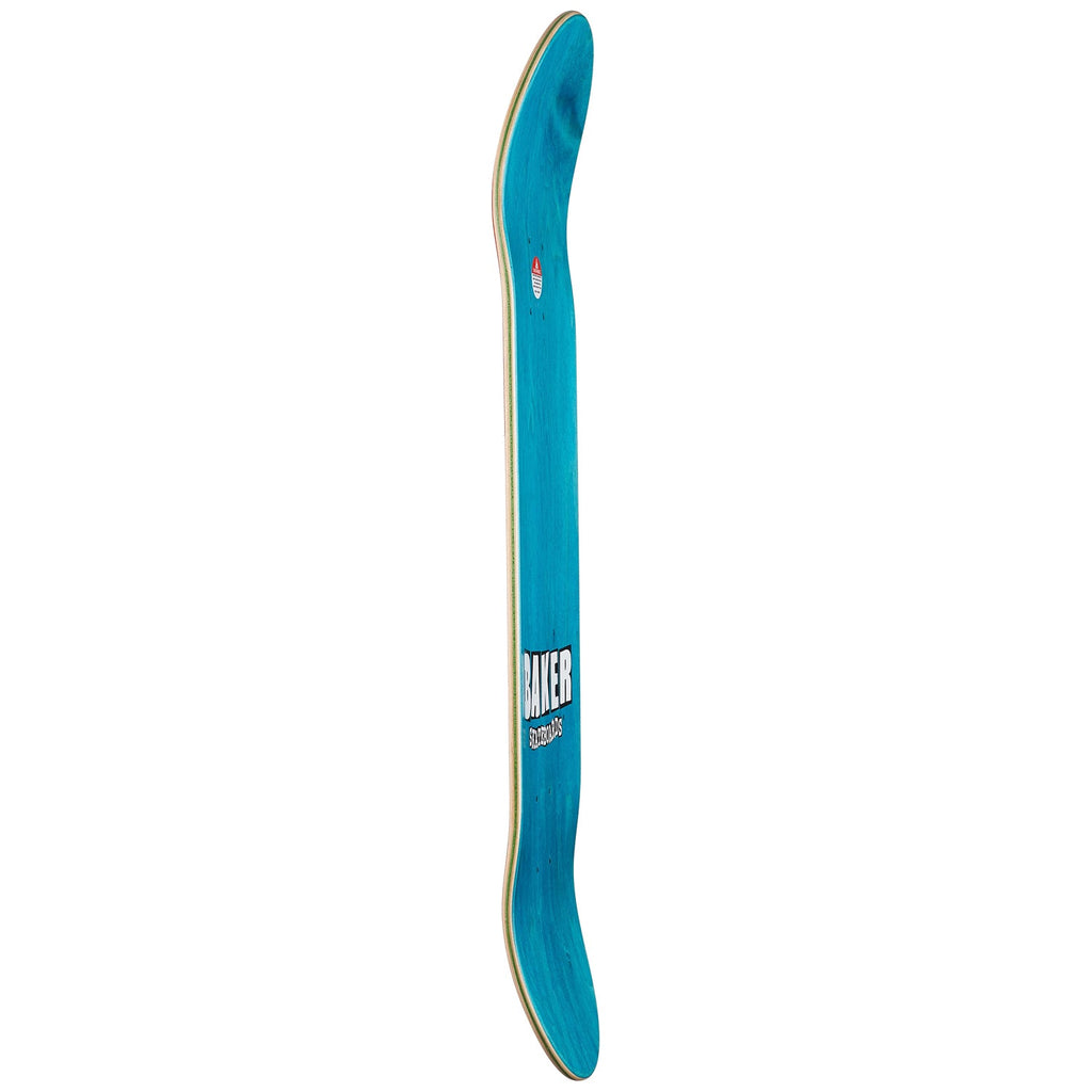 Baker Deck Brand Logo White 8.125"