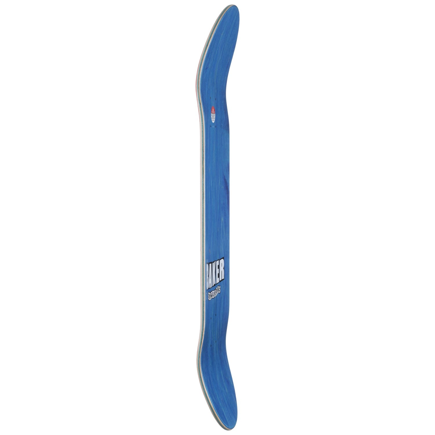 Baker Deck Brand Logo White 8.5"