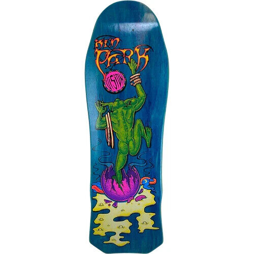 Vision Ken Park III Modern Concave Deck - 10″ Blue Stain