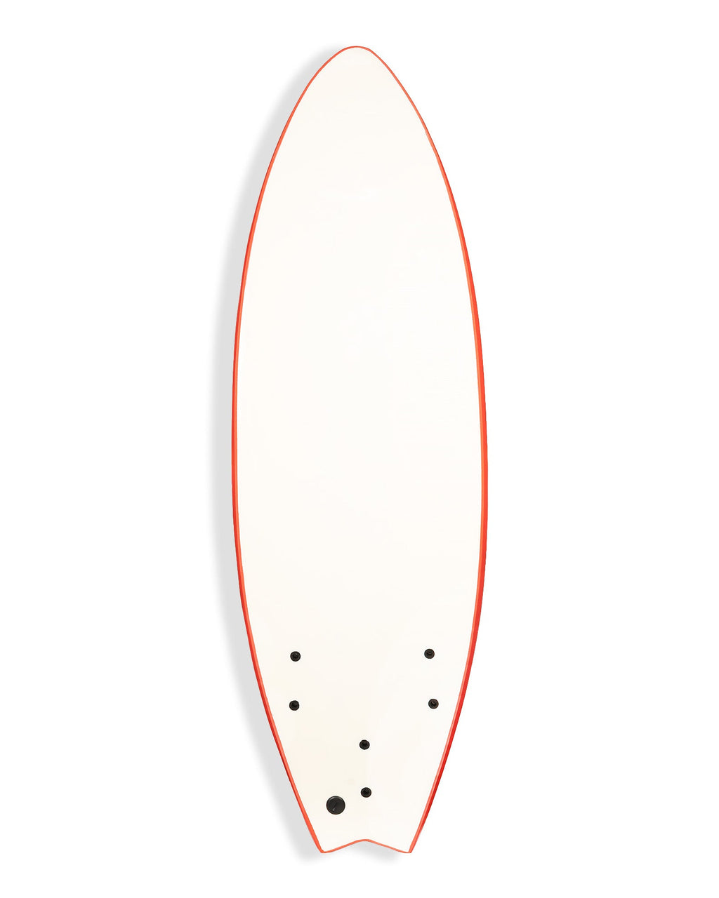 BEETLE 5'5 Soft Top Surfboard - Red/White