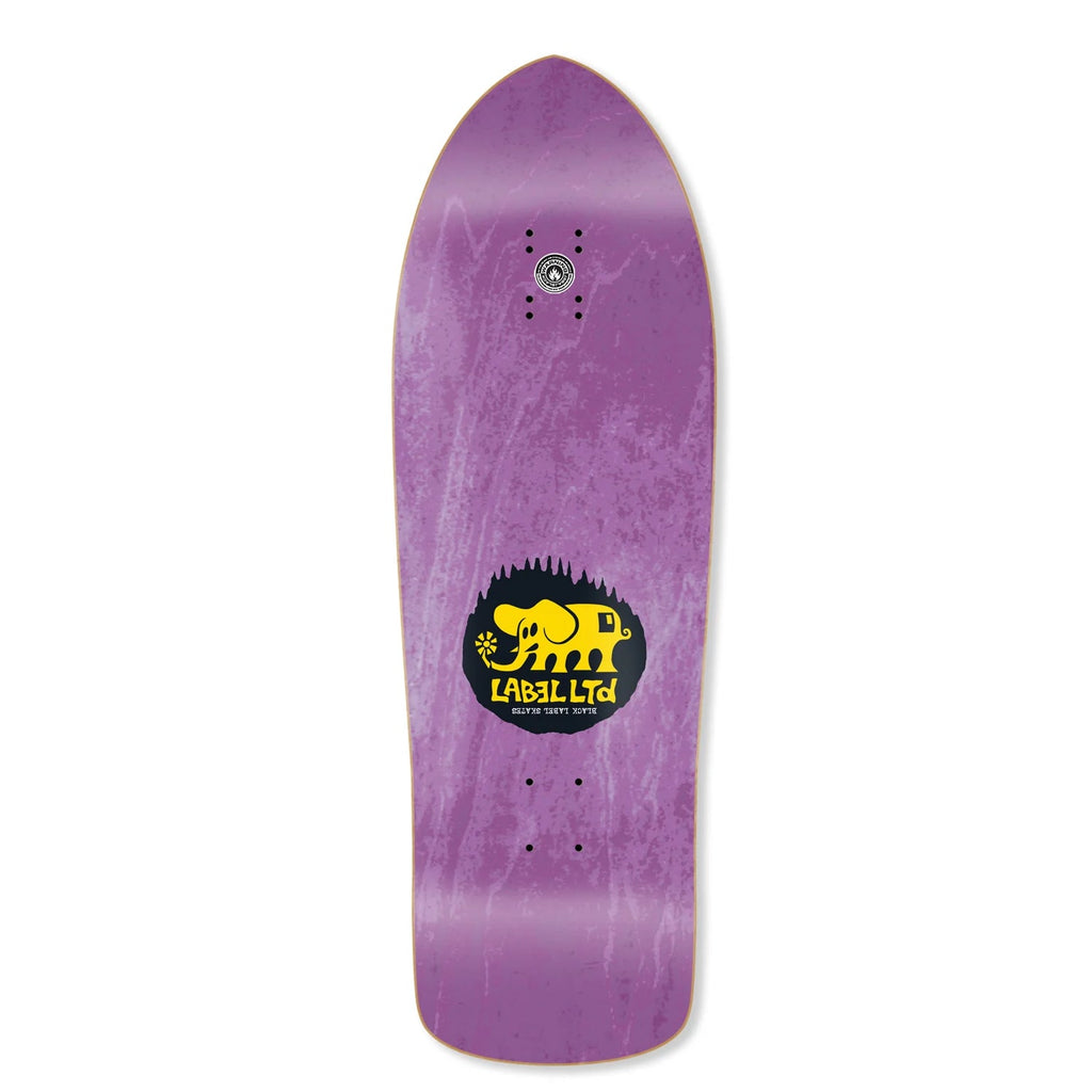 Black Label Skateboard Deck Riky Barnes Biodegradable Assorted 10.25" x 31"
