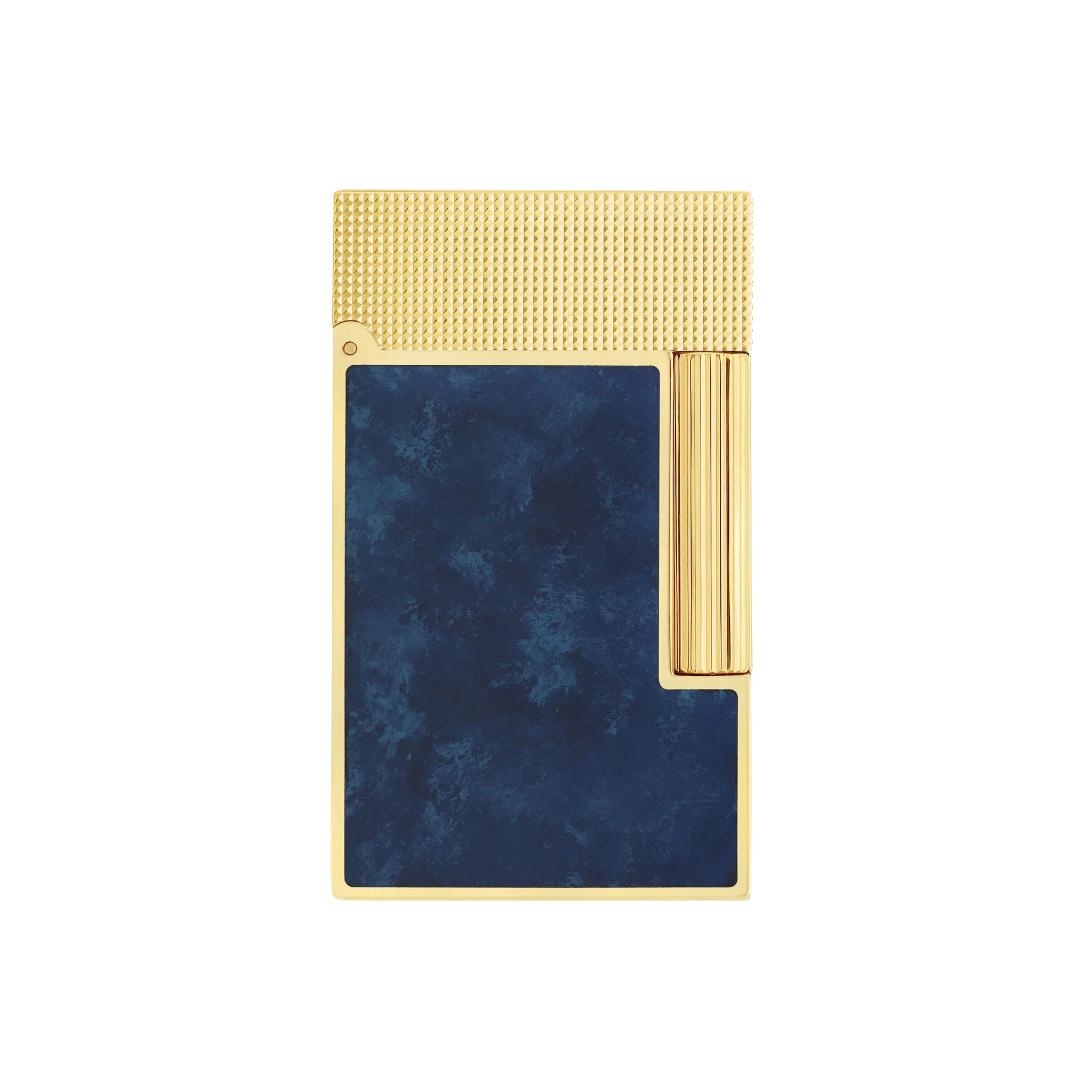 S.T. Dupont Ligne 2 Cling Popote Blue Lacquered Savoir-Faire Lighter/Briquet C16017CL