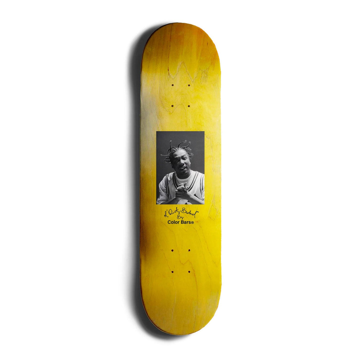 Color Bars Skateboard Deck ODB ID Card 8.25" x 32"