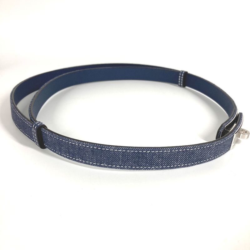 Hermes Belt Jean 18Kelly Denim Blue