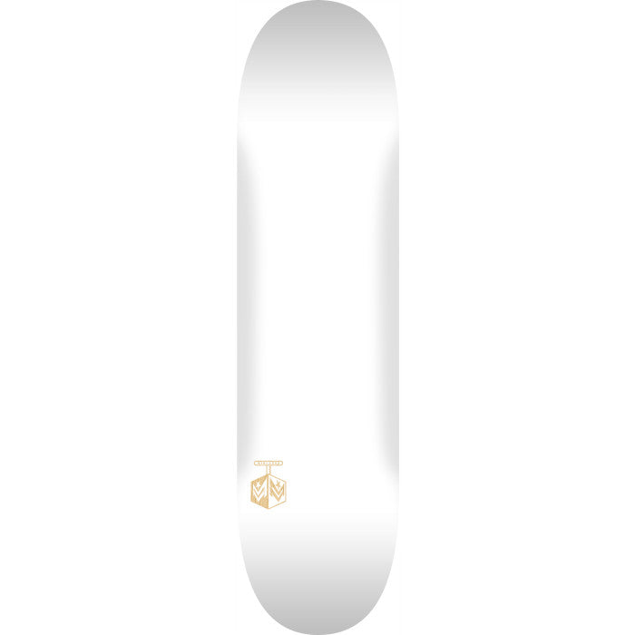 Mini Logo Detonator 15 Skateboard Deck 291 - 7.75″ Solid White