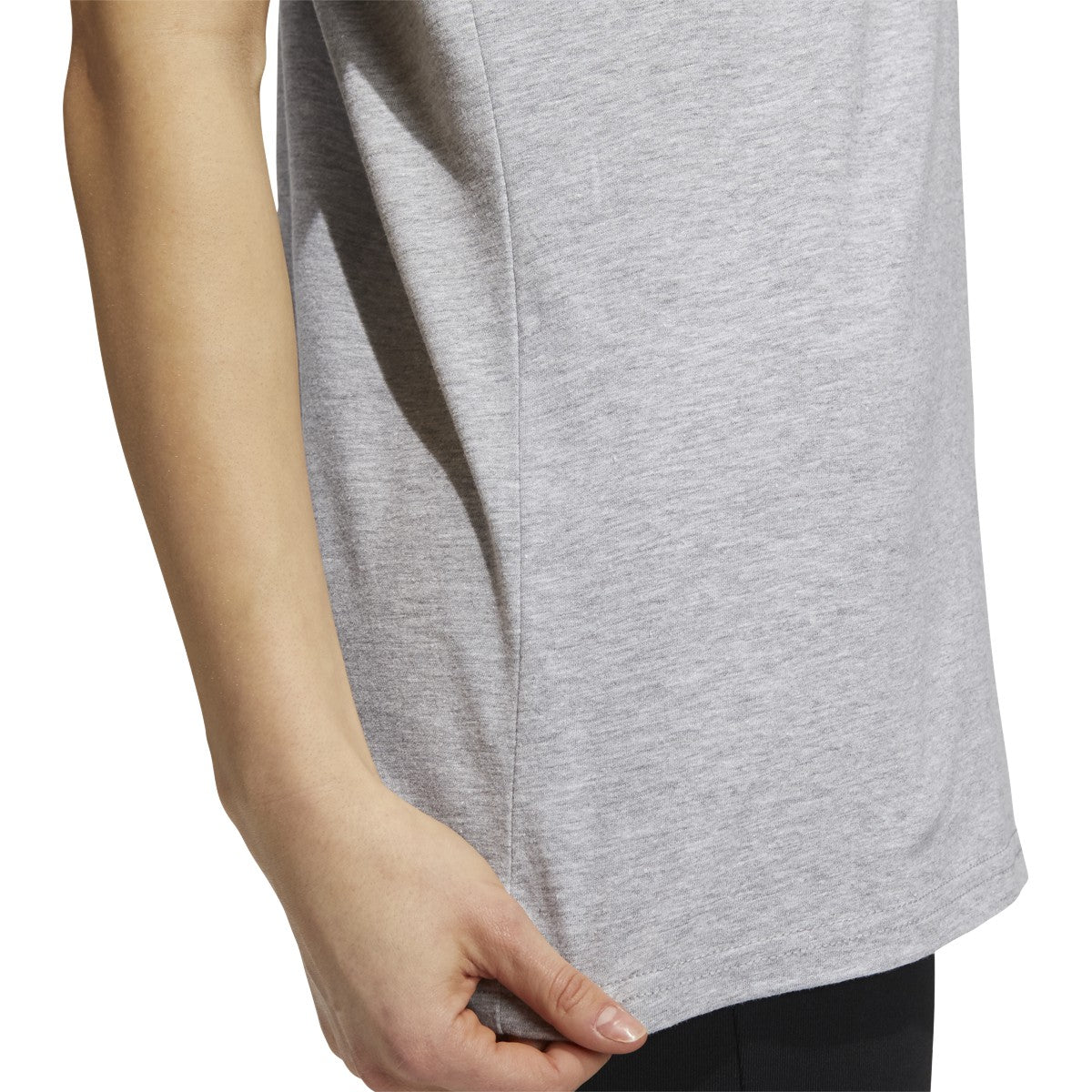 adidas Amplifier Women's Blank Tee - Grey