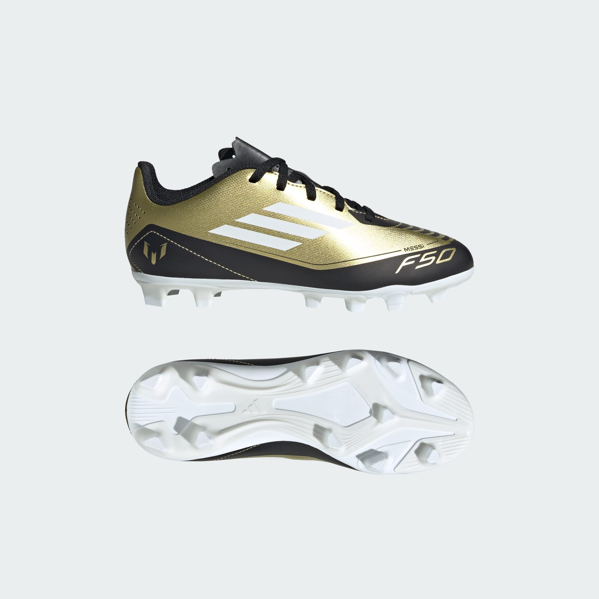 adidas F50 CLUB MESSI FLEXIBLE GROUND SOCCER CLEATS KIDS