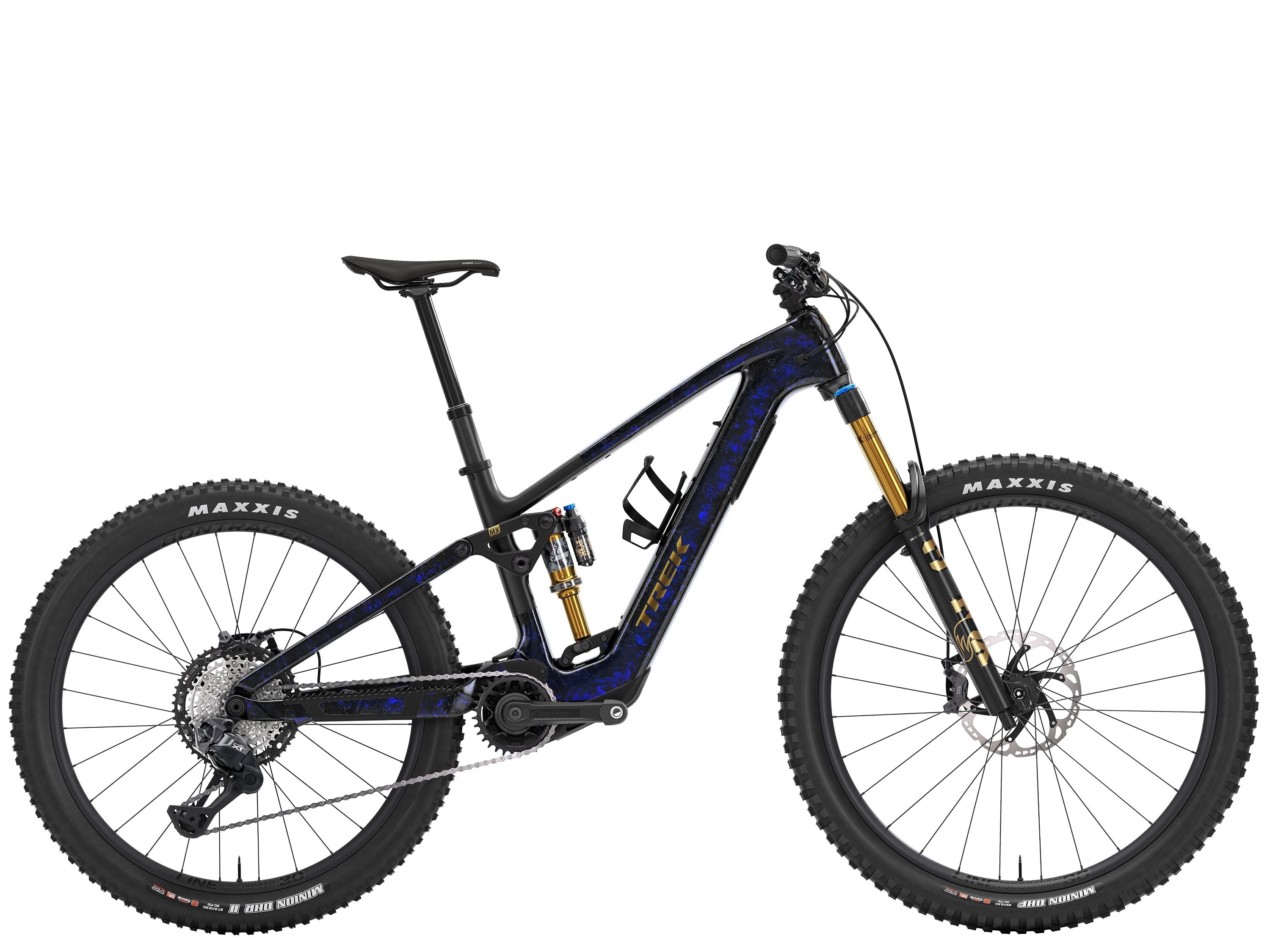 FUEL+ MX 9.8XTDI2 US XL Gloss Navy Smoke/Matte Trek Black