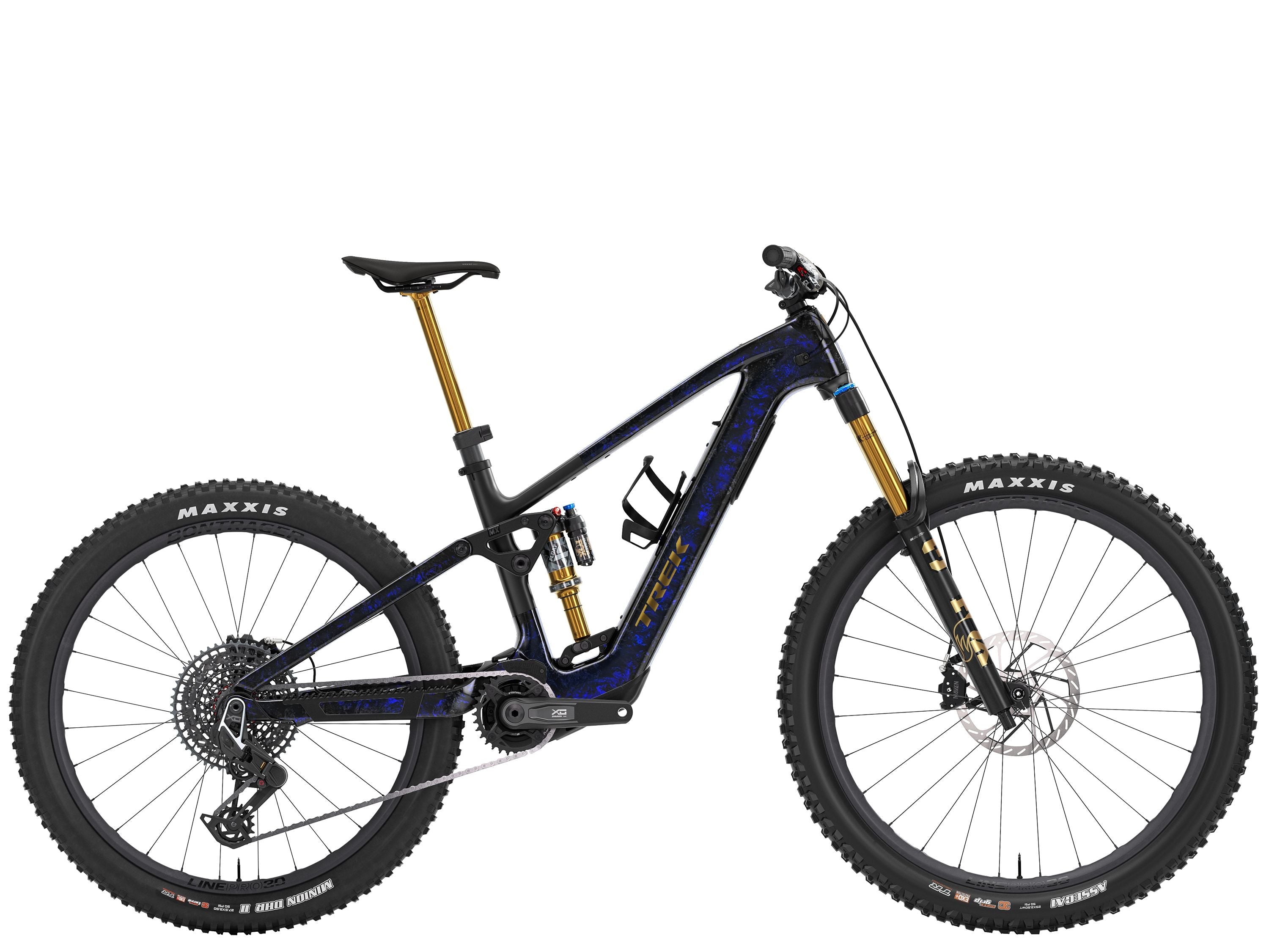 FUEL+ MX 9.9X0AXS US S Gloss Navy Smoke/Matte Trek Black