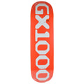 GX1000 Skateboard Deck OG Logo Orange 8.62" x 32.125"