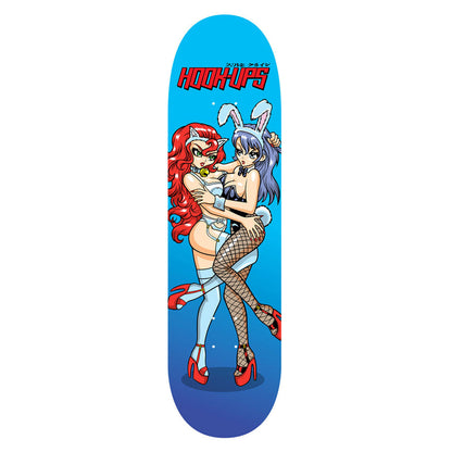 Hook Ups Skateboard Deck Catfight 8.5"