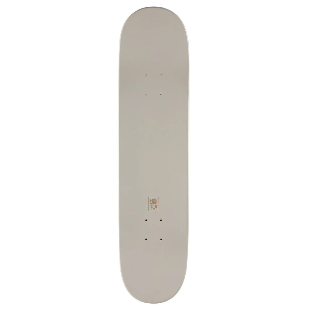 Habitat Skateboard Deck Apex Twin White 8.25" x 32.125"