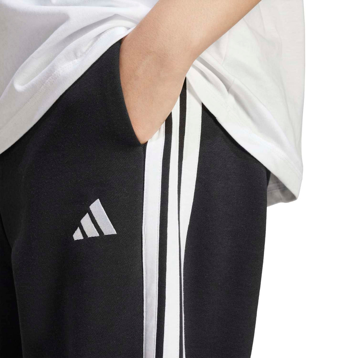 Essentials 3-Stripe Loose Pant - Womens