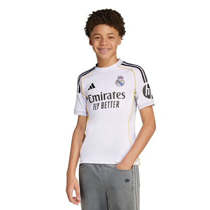 Real Madrid 25/26 Replica Home Jersey - Youth