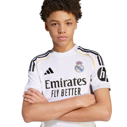 Real Madrid 25/26 Replica Home Jersey - Youth
