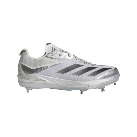 adidas Men's Adizero Electric+ Silver Speed Baseball Cleats