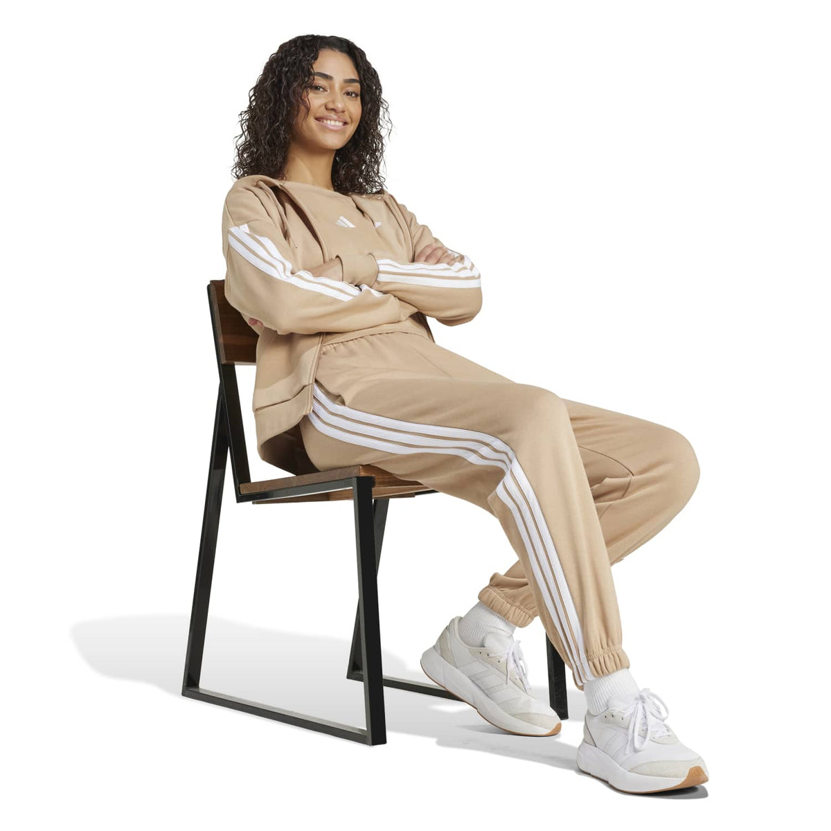 Essentials 3-Stripe Loose Pant - Womens